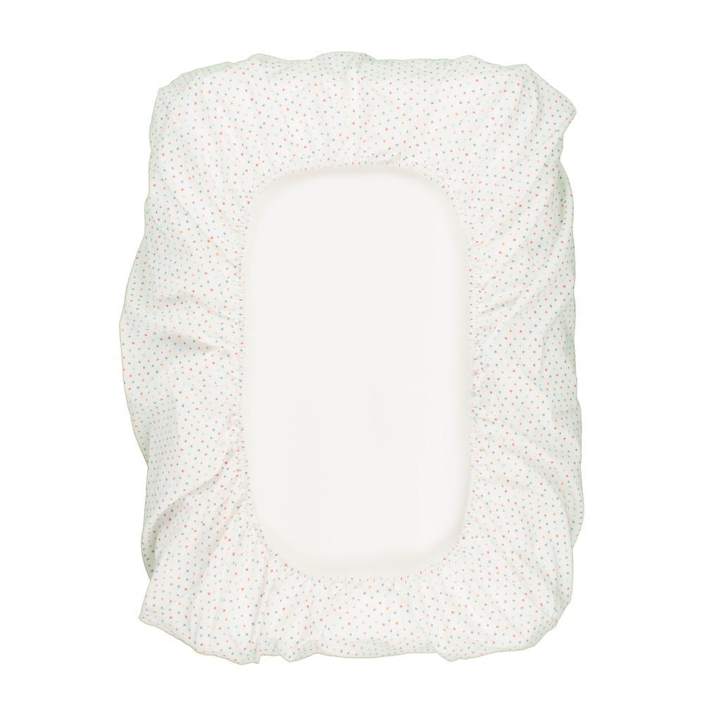 Biely ochranný poťah na matrac s uterákom Tiseco Home Studio 55 x 75 cm