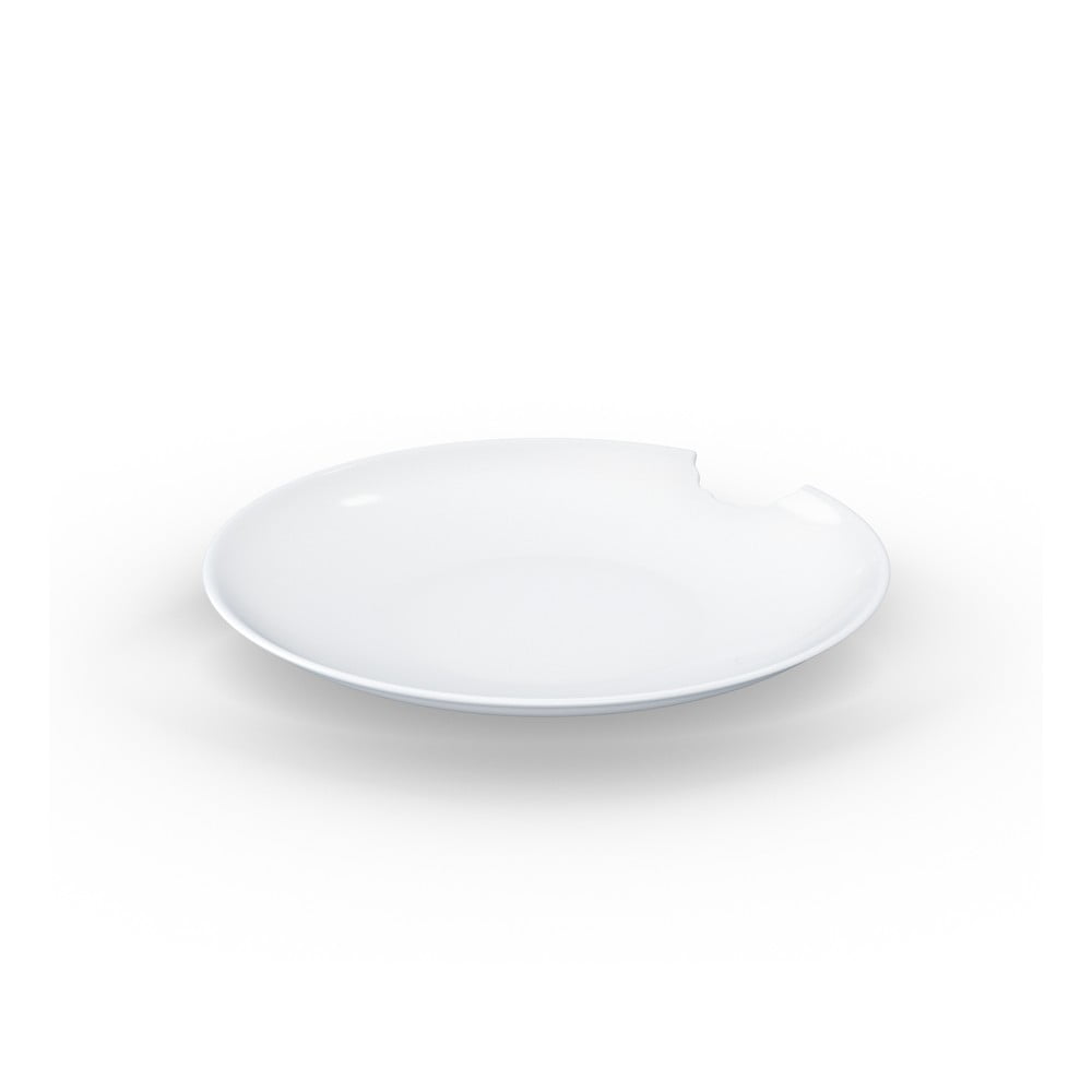 Sada 2 bielych hlbokých tanierov z porcelánu 58products ø 24 cm