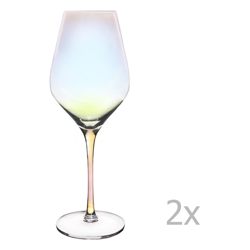 Súprava 2 pohárov na biele víno Orion Luster 500 ml