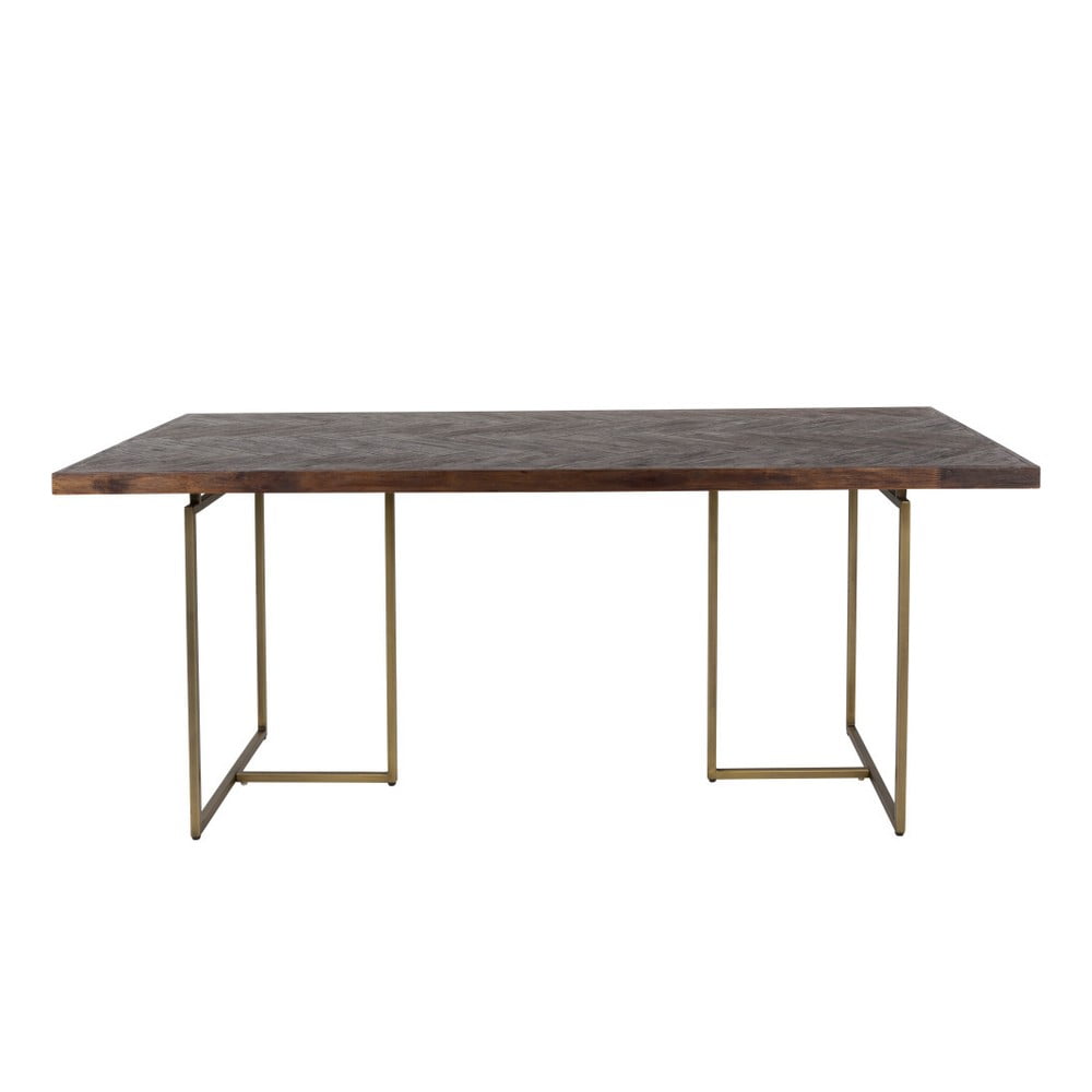 Jedálenský stôl s oceľovou konštrukciou Dutchbone Class 180 x 90 cm