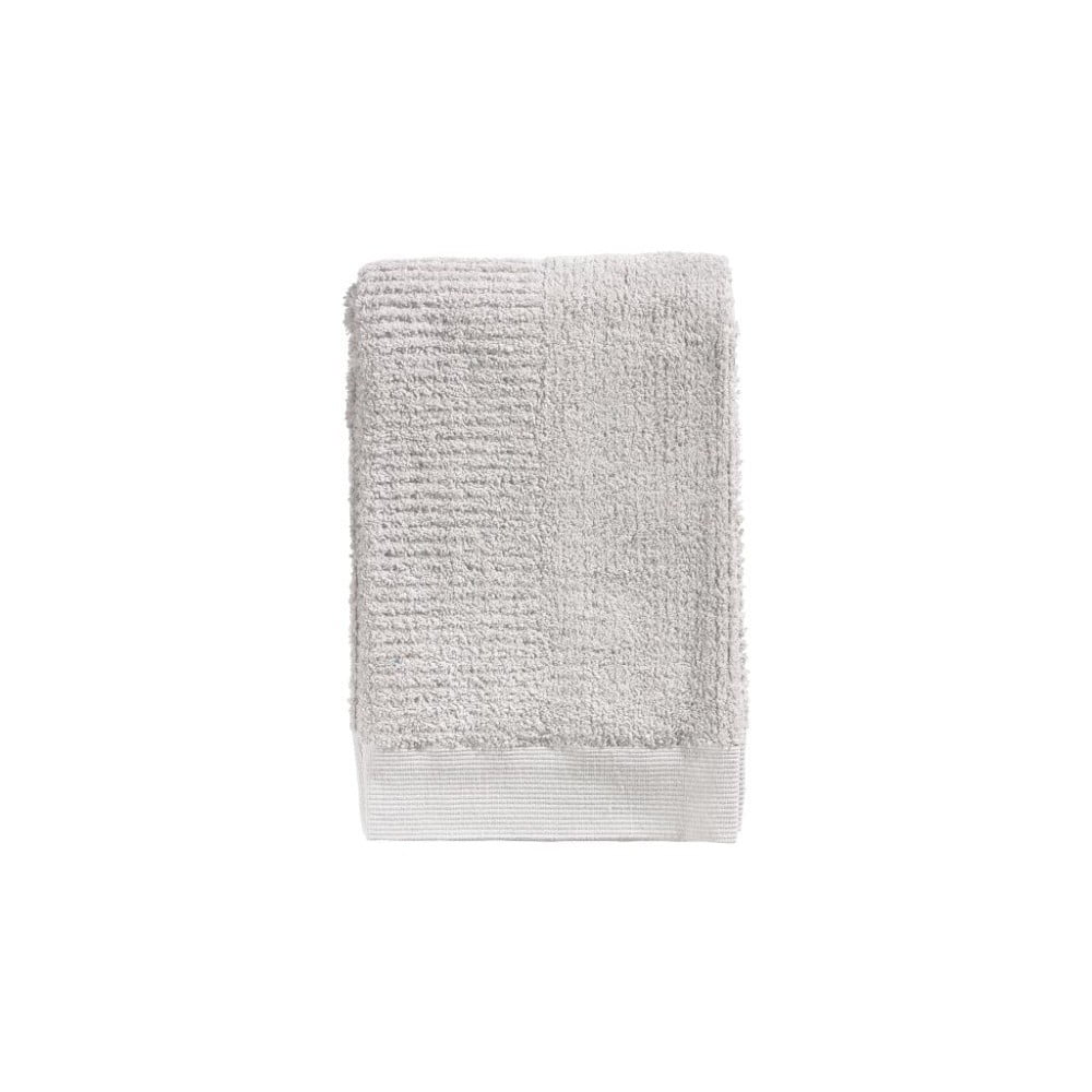 Svetlosivá osuška zo 100 bavlny Zone Classic 70 × 140 cm