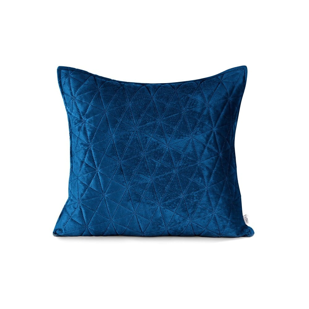 Súprava 2 modrých obliečok na vankúš AmeliaHome Laila 45 × 45 cm