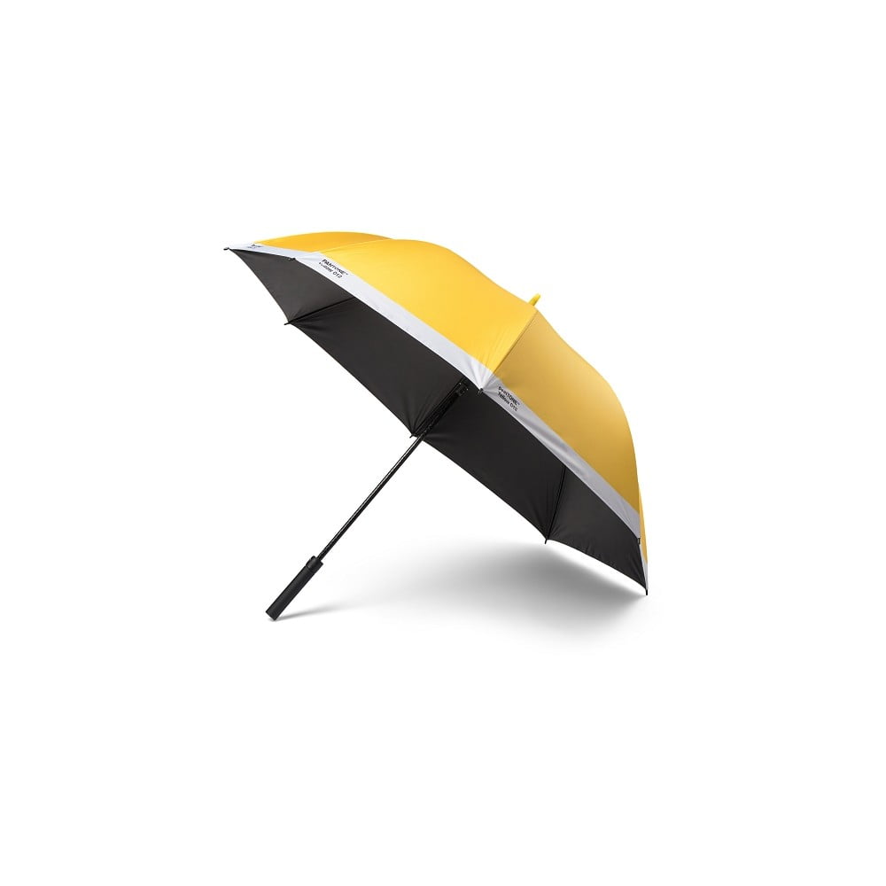 Žltý tyčový dáždnik Pantone
