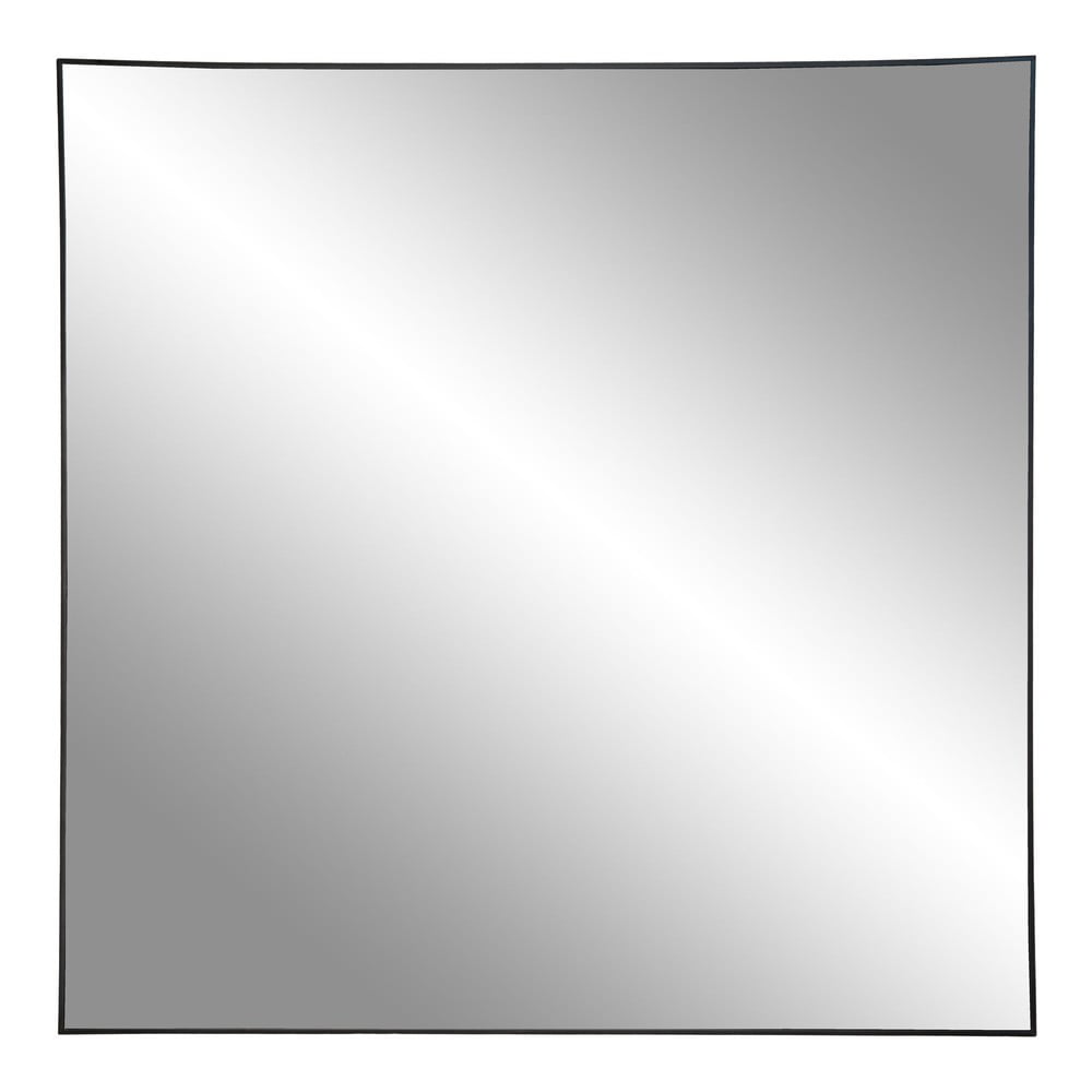 Nástenné zrkadlo s čiernym rámom House Nordic Jersey 60 x 60 cm
