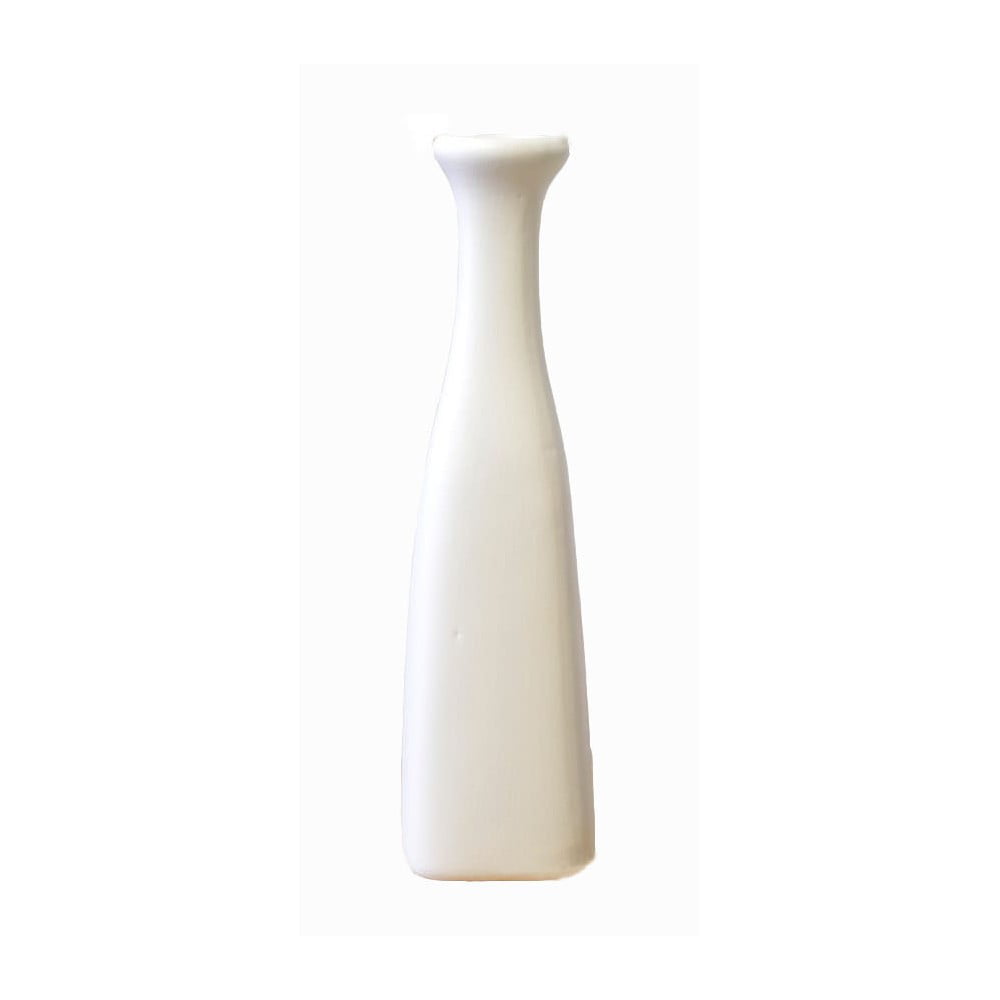 Biela keramická váza Rulina Persei výška 25 cm