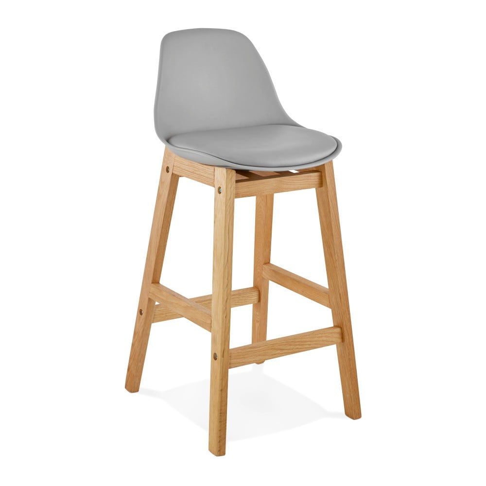 Sivá barová stolička Kokoon Elody výška 865 cm