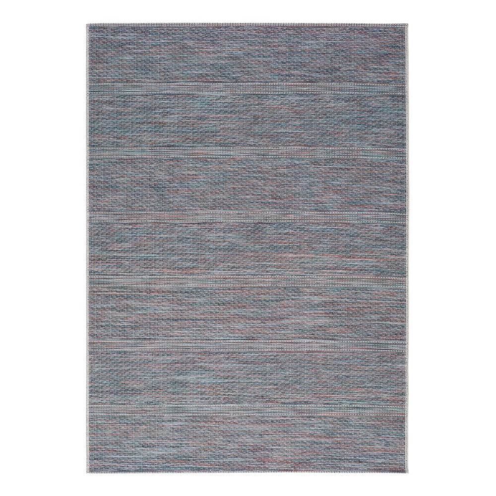 Tmavomodrý vonkajší koberec Universal Bliss 75 x 150 cm