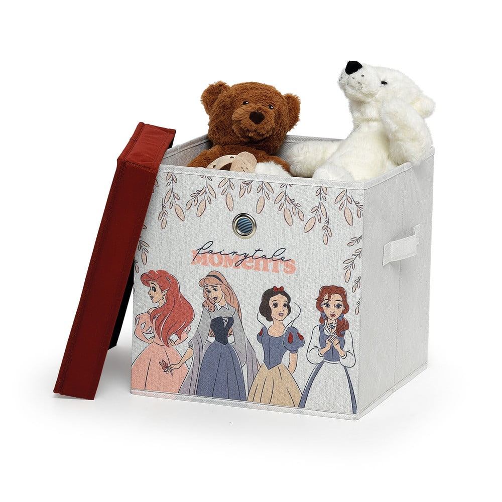 Detský textilný úložný box s vekom Domopak Disney Princess 30 x 30 x 30 cm