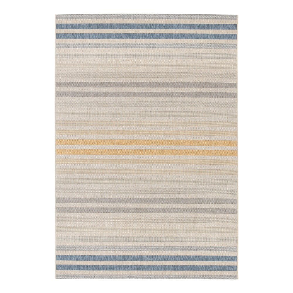 Modro-oranžový vonkajší koberec NORTHRUGS Paros 80 x 150 cm