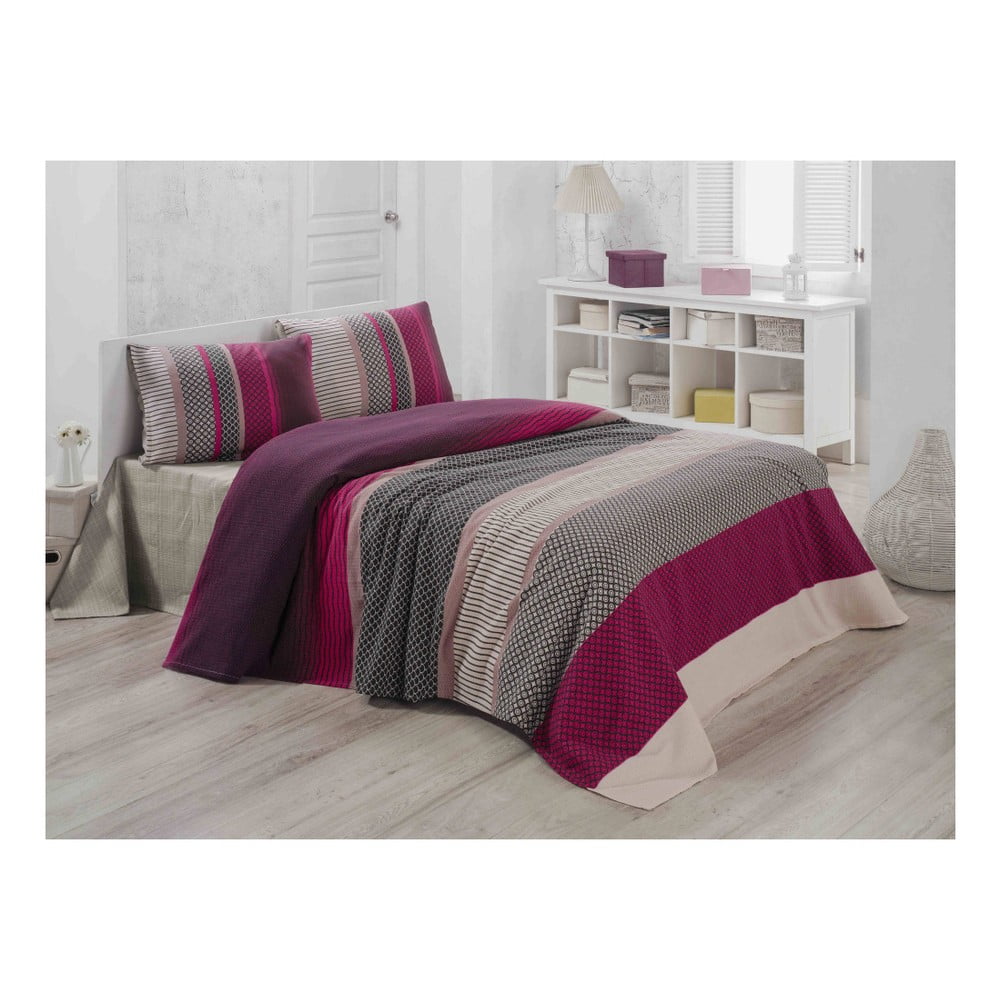 Ľahká bavlnená prikrývka cez posteľ Carro Mundo 140 × 200 cm