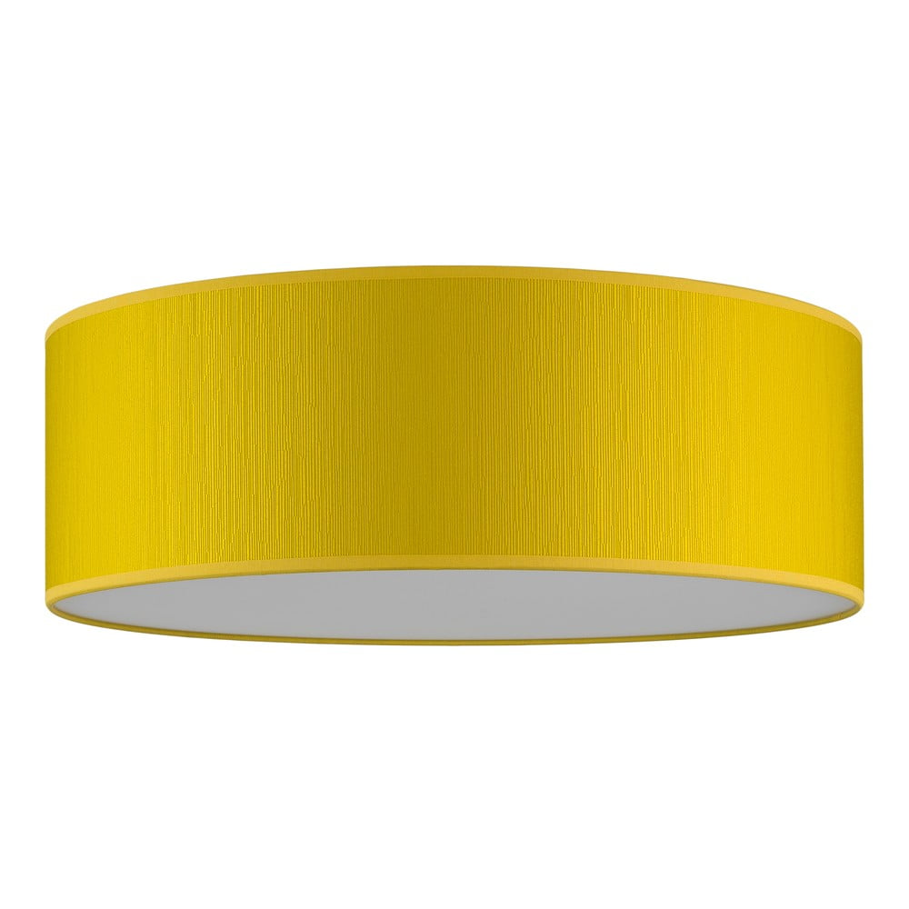Žlté stropné svietidlo Bulb Attack Doce XL ⌀ 45 cm