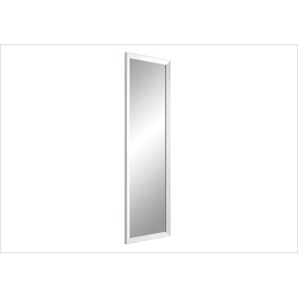 Nástenné zrkadlo v bielom ráme Styler Paris 42 x 137 cm
