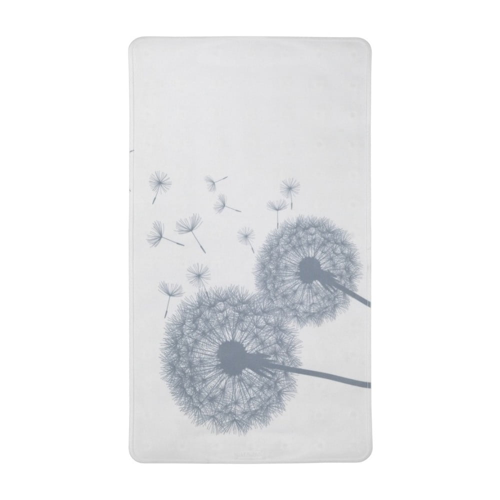 Biela protišmyková kúpeľňová podložka Wenko Astera 70 × 40 cm