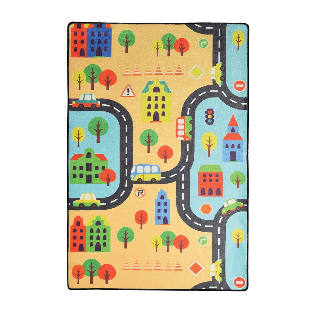 Detský koberec Road 100 × 160 cm