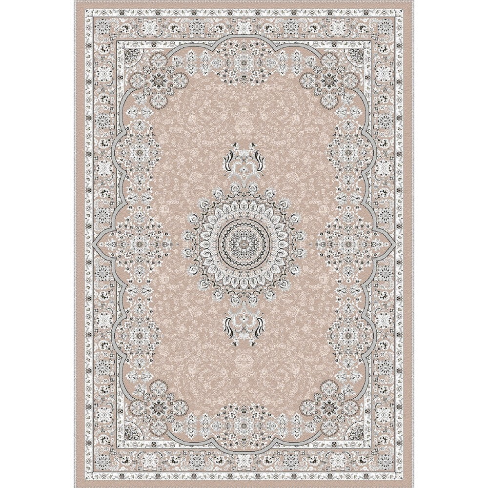 Béžový koberec Vitaus Luka 50 x 80 cm