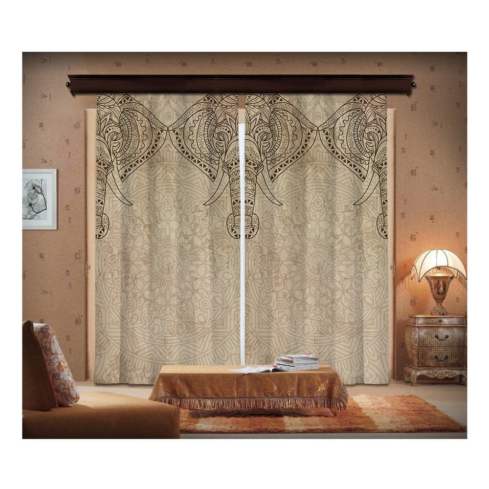 Sada 2 závesov Curtain Lasta 140 × 260 cm