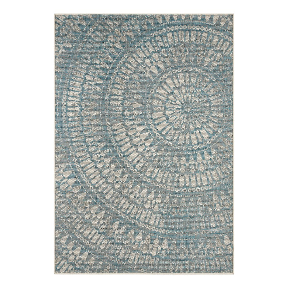 Sivomodrý vonkajší koberec NORTHRUGS Amon 200 x 290 cm