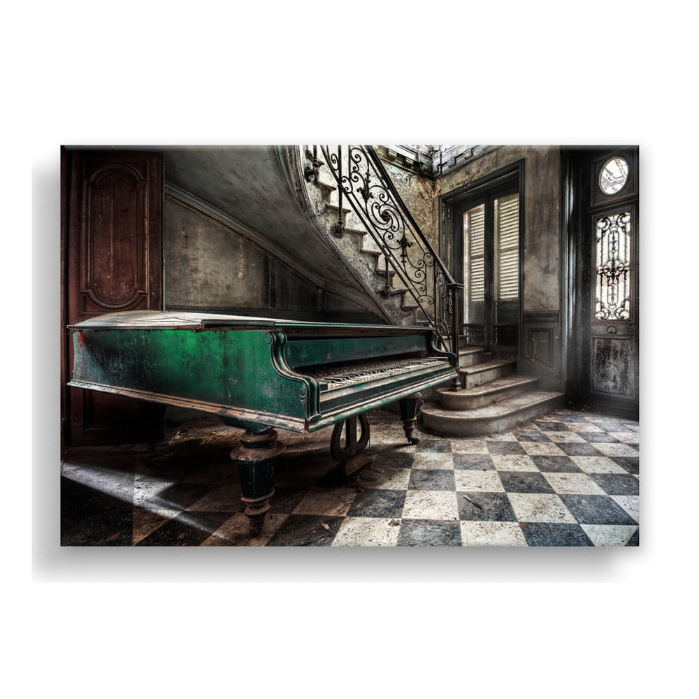 Obraz Styler Canvas Silver Uno Piano 85 × 113 cm