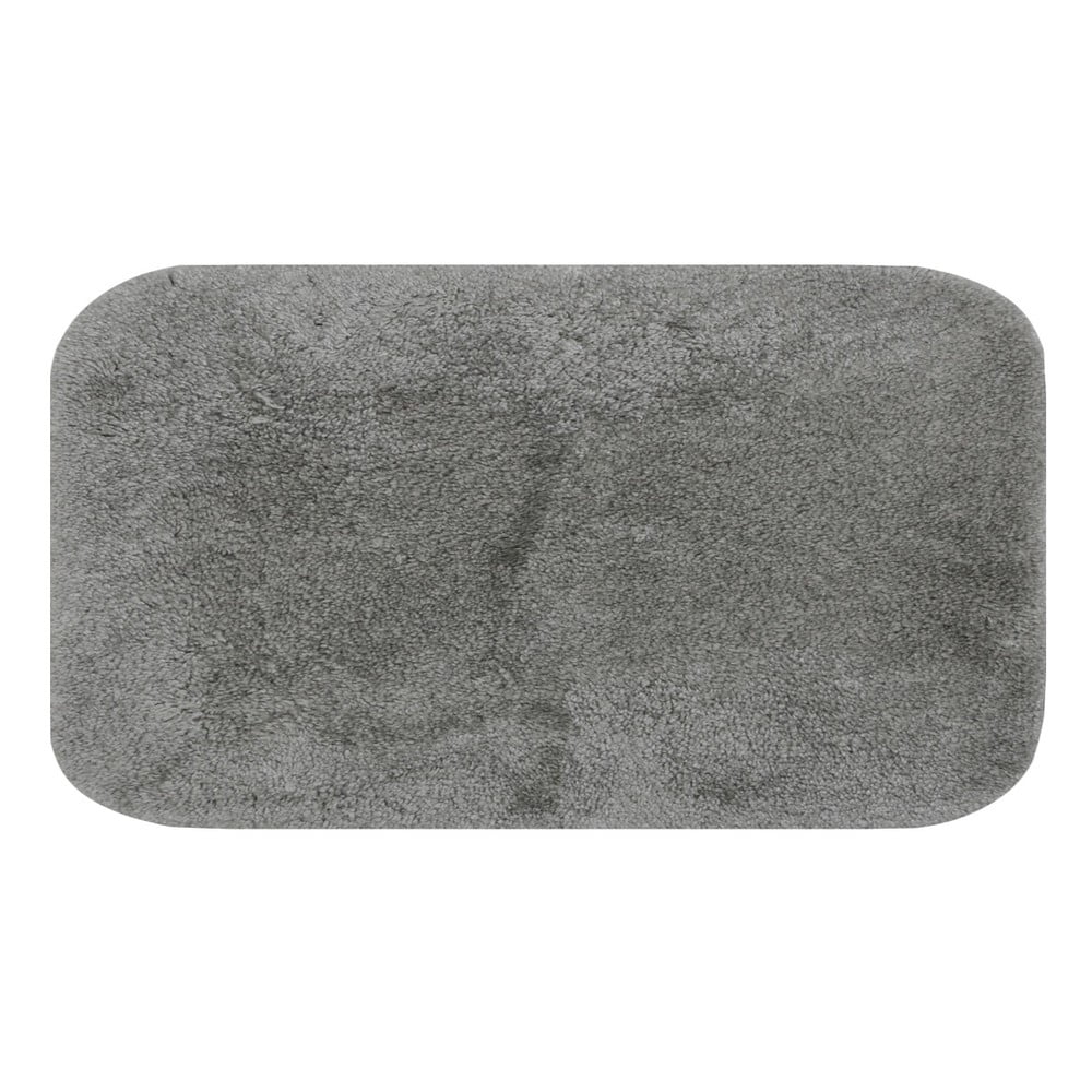 Sivá podložka do kúpeľne Confetti Miami 57 × 100 cm