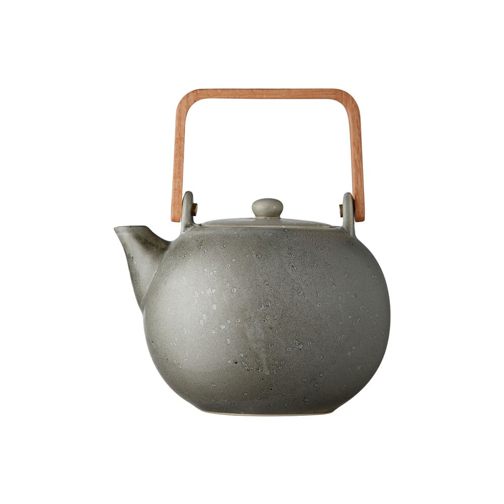 Sivá kameninová kanvička na čaj Bitz Basics 12 l