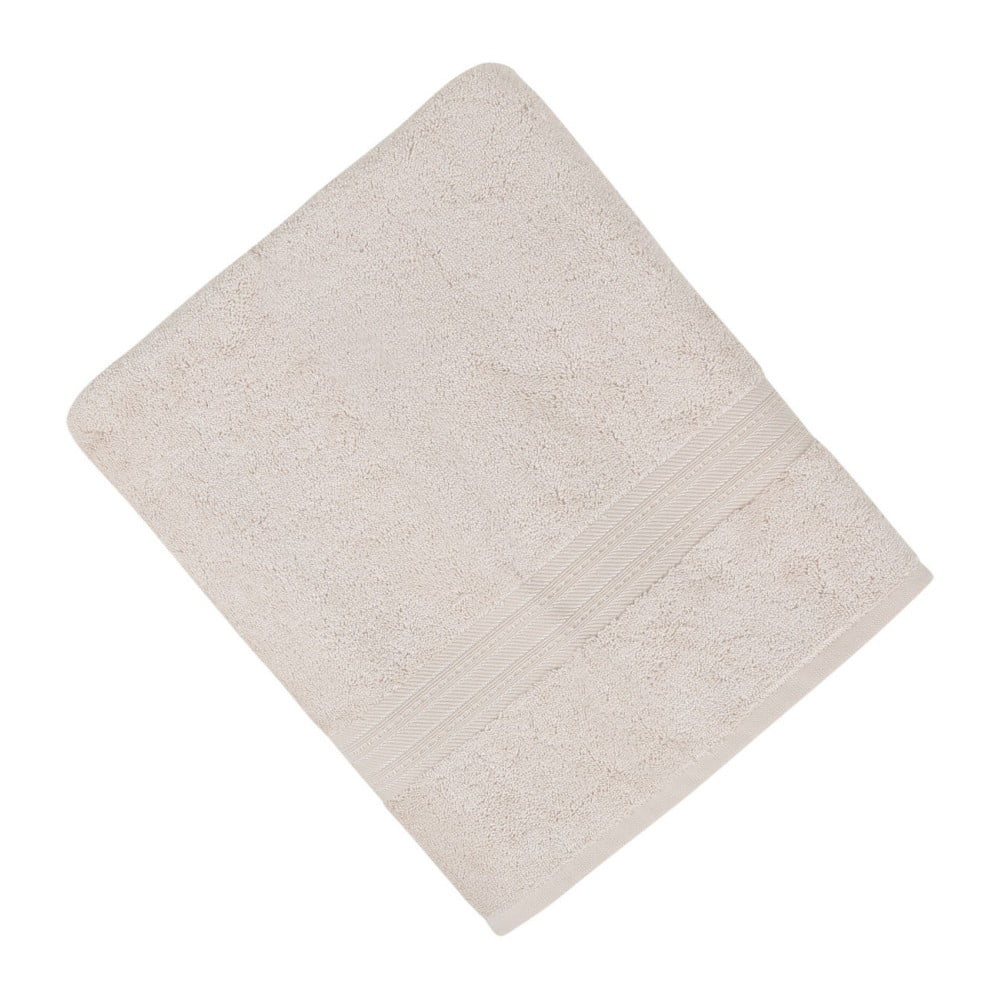 Béžová bavlnená osuška Lavinya 70 × 140 cm