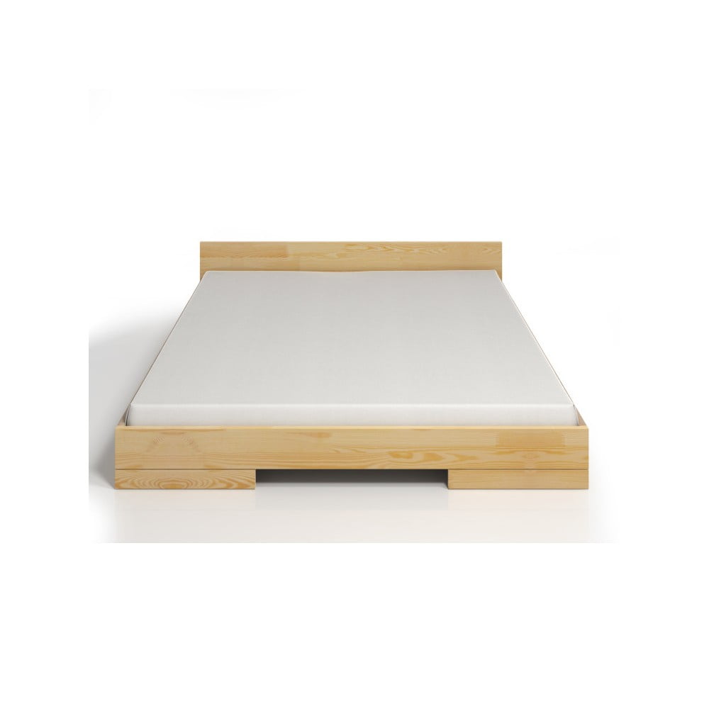 Dvojlôžková posteľ z borovicového dreva SKANDICA Spectrum 160 × 200 cm