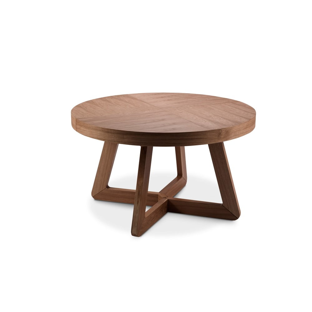 Rozkladací stôl z dubového dreva Windsor  Co Sofas Bodil ø 130 cm