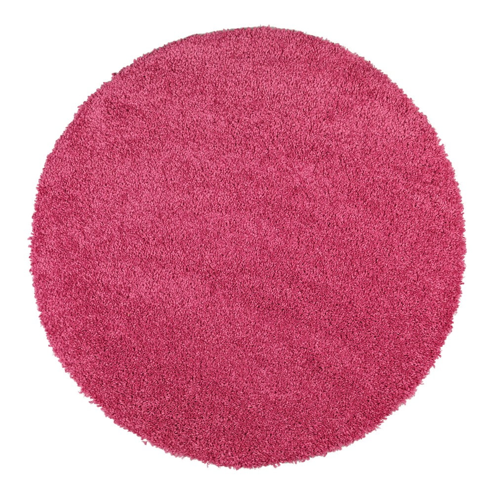 Ružový koberec Universal Aqua Liso ø 100 cm