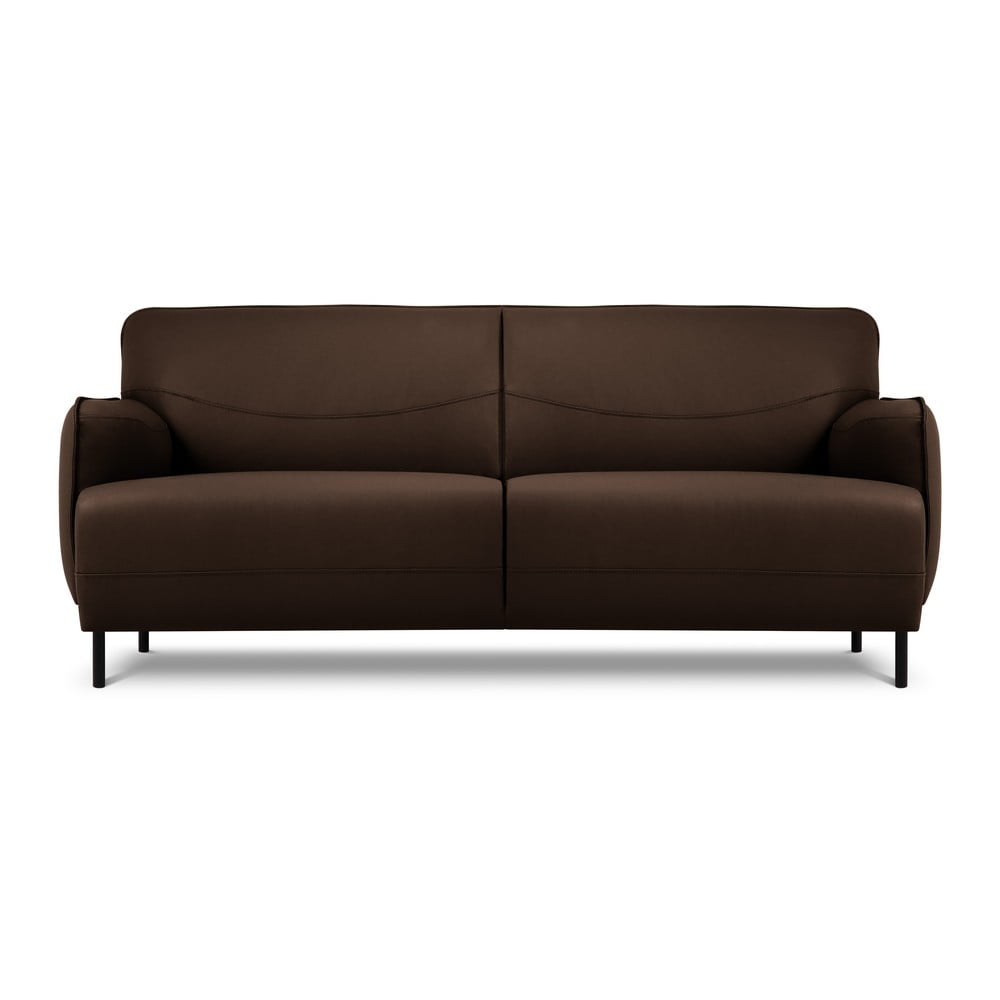 Hnedá kožená pohovka Windsor  Co Sofas Neso 175 x 90 cm