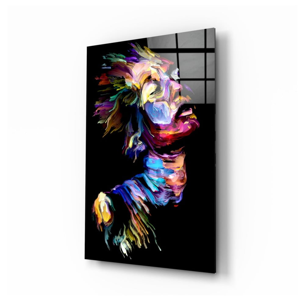 Sklenený obraz Insigne Effect Woman 46 x 72 cm