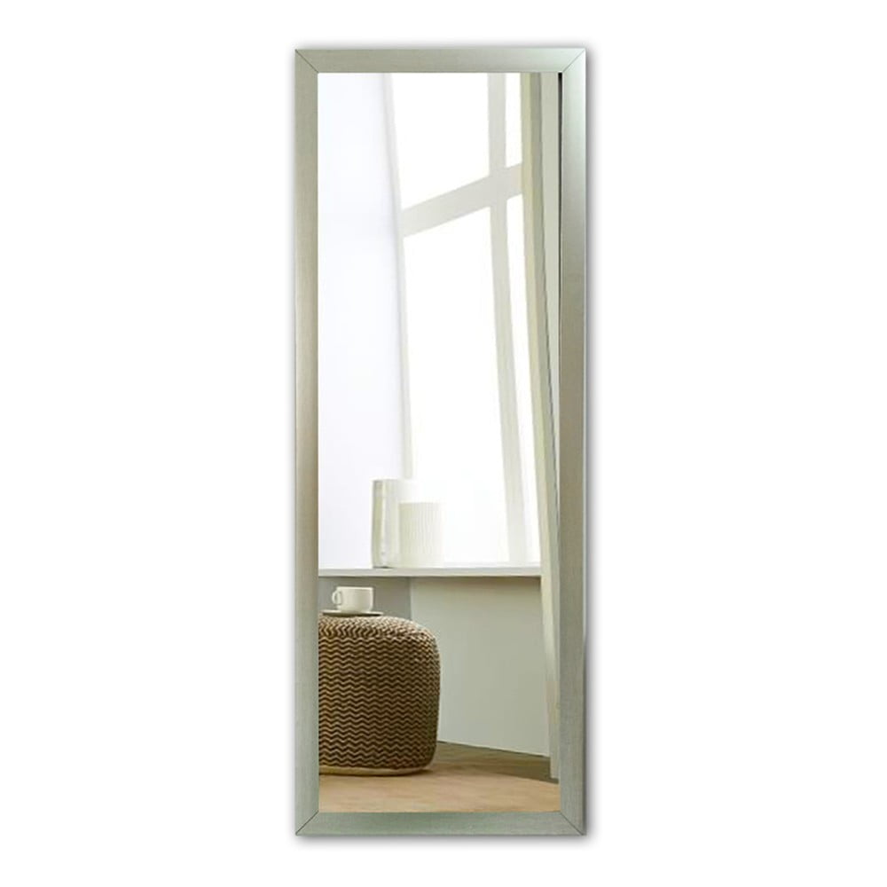 Nástenné zrkadlo s rámom v striebornej farbe Oyo Concept 40 x 105 cm