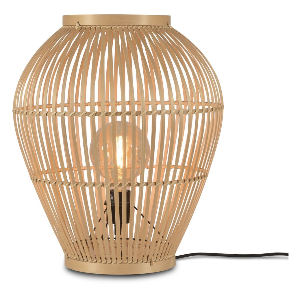 Stojacia bambusová lampa GoodMojo Tuvalu ⌀ 42 cm