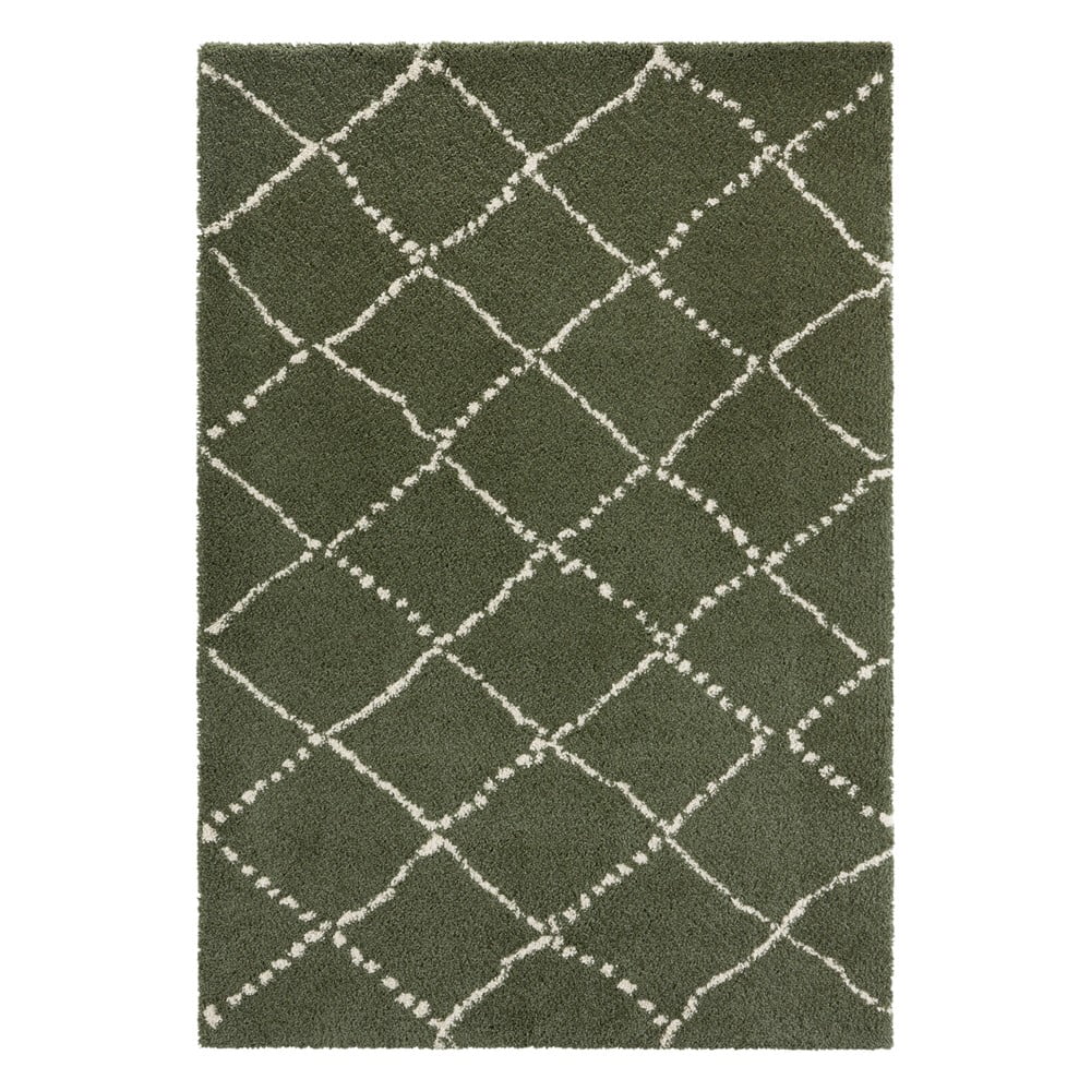 Zelený koberec Mint Rugs Hash 80 x 150 cm