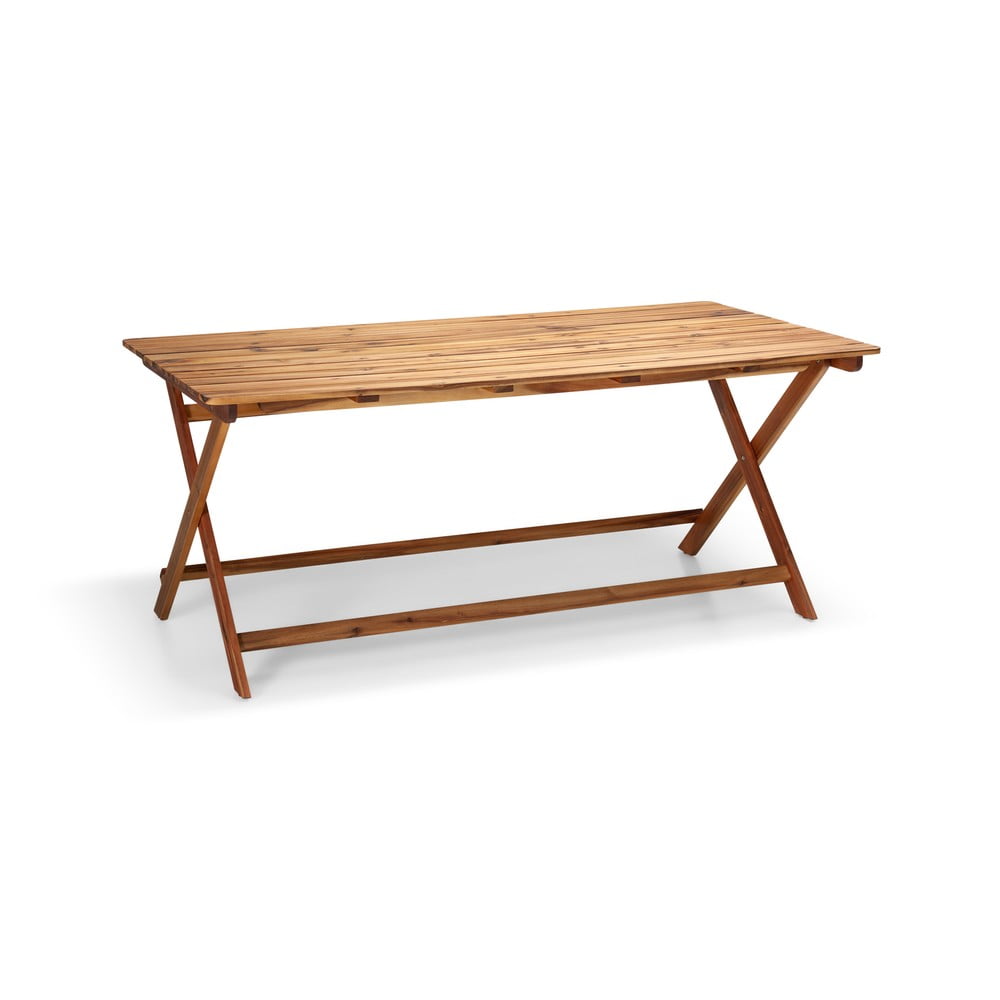 Záhradný stôl z akáciového dreva Bonami Essentials Natur 88 x 171 cm