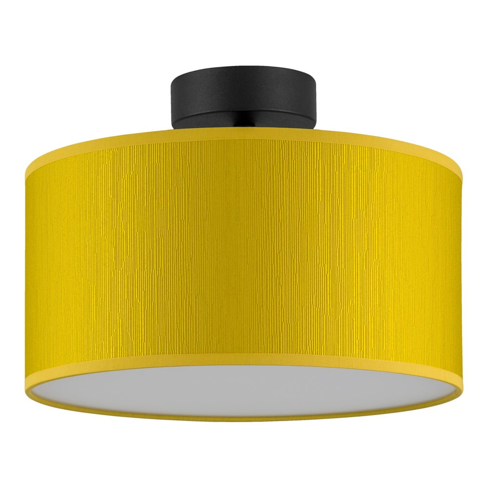 Žlté stropné svietidlo Bulb Attack Doce M ⌀ 30 cm