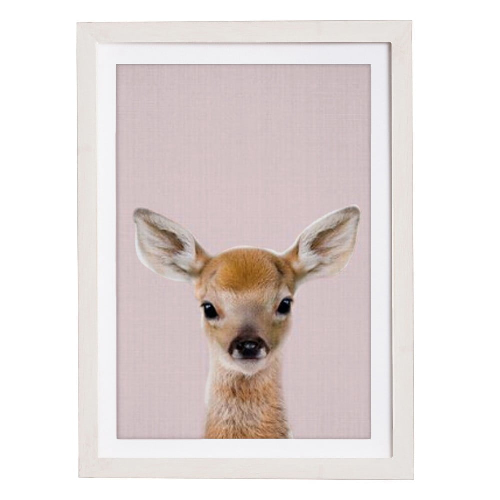 Nástenný obraz v ráme Querido Bestiario Baby Deer 30 x 40 cm