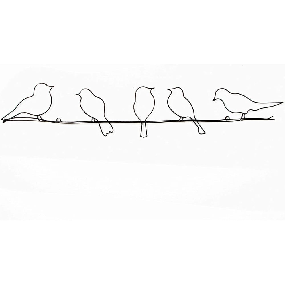 Nástenná dekorácia Graham  Brown Bird On Wire