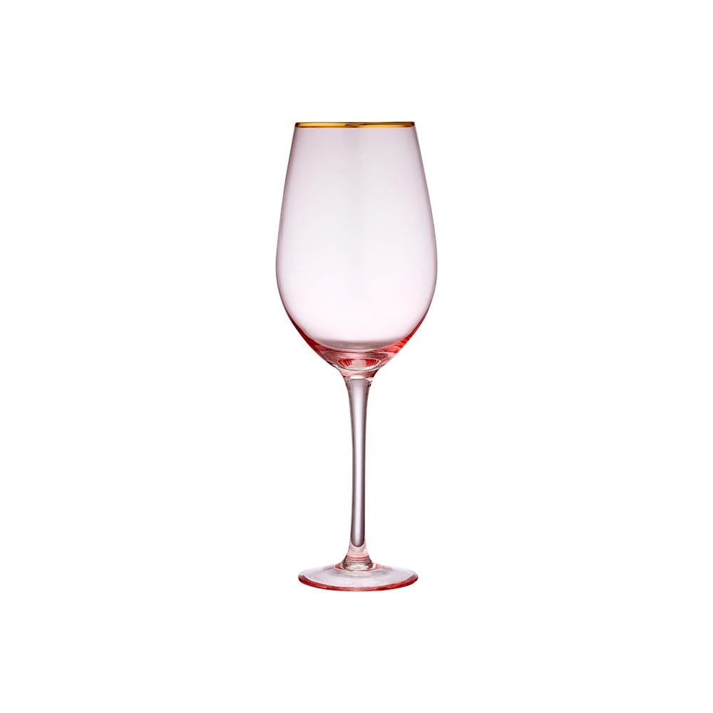 Ružový pohár na víno Ladelle Chloe 600 ml