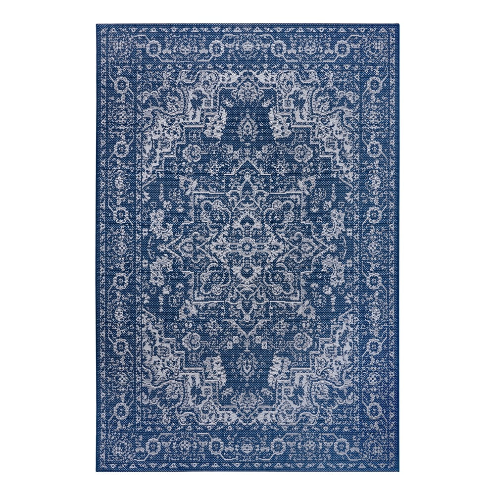 Modro-béžový vonkajší koberec Ragami Vienna 80 x 150 cm