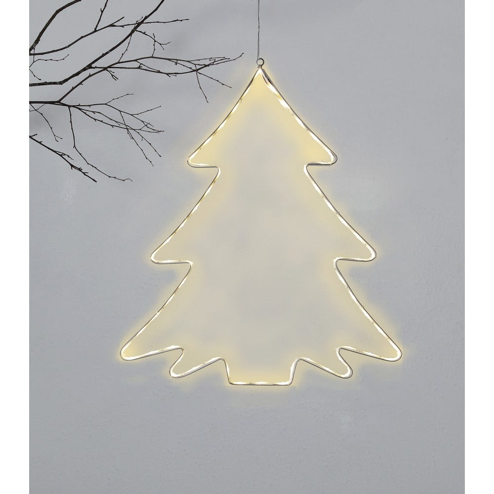 Závesná svietiaca LED dekorácia Star Trading Lumiwall Tree výška 50 cm