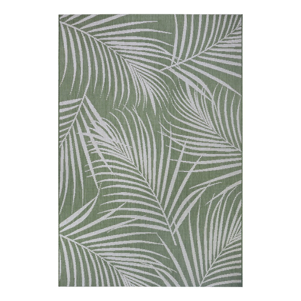 Zelený vonkajší koberec Ragami Flora 200 x 290 cm