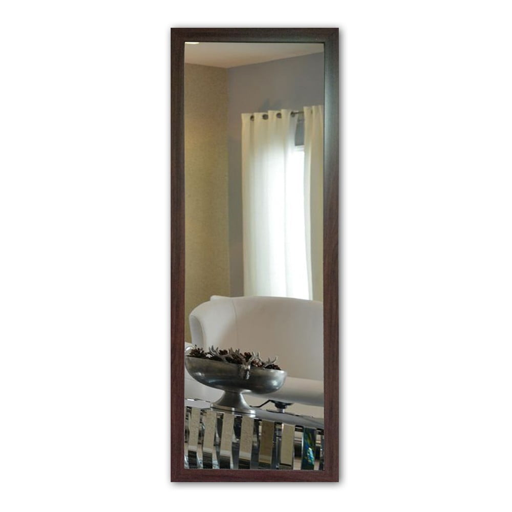 Nástenné zrkadlo s hnedým rámom Oyo Concept 40 x 105 cm