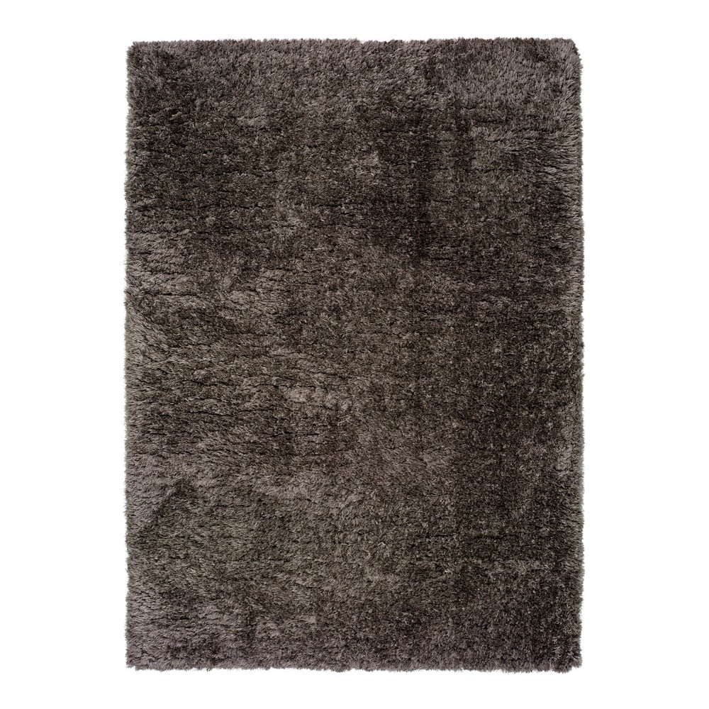 Tmavosivý koberec Universal Floki Liso 60 × 120 cm