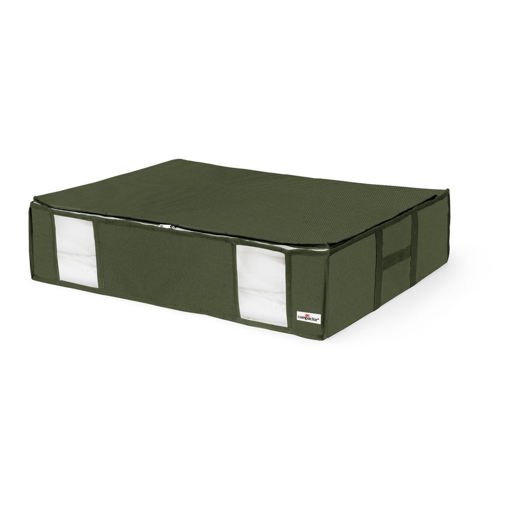 Zelený úložný box Compactor Oxford 145 l