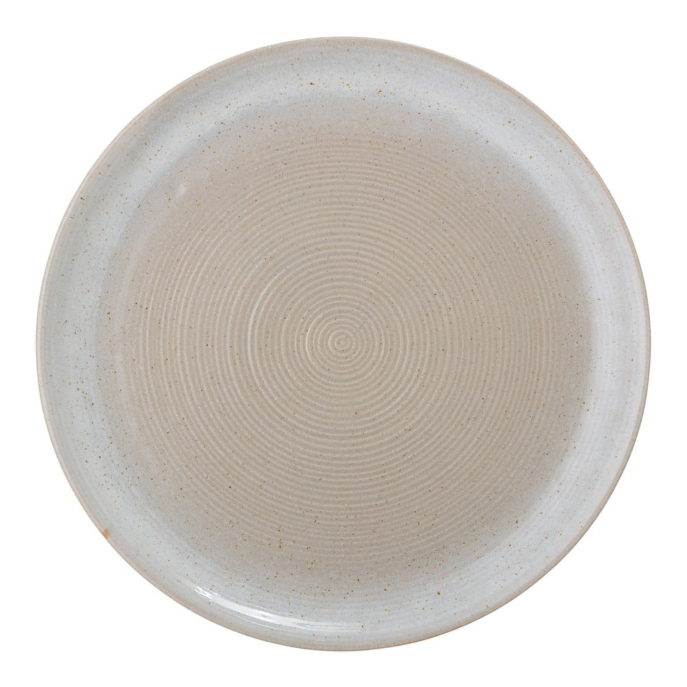 Béžový kameninový tanier Bloomingville Taupe ø 27 cm