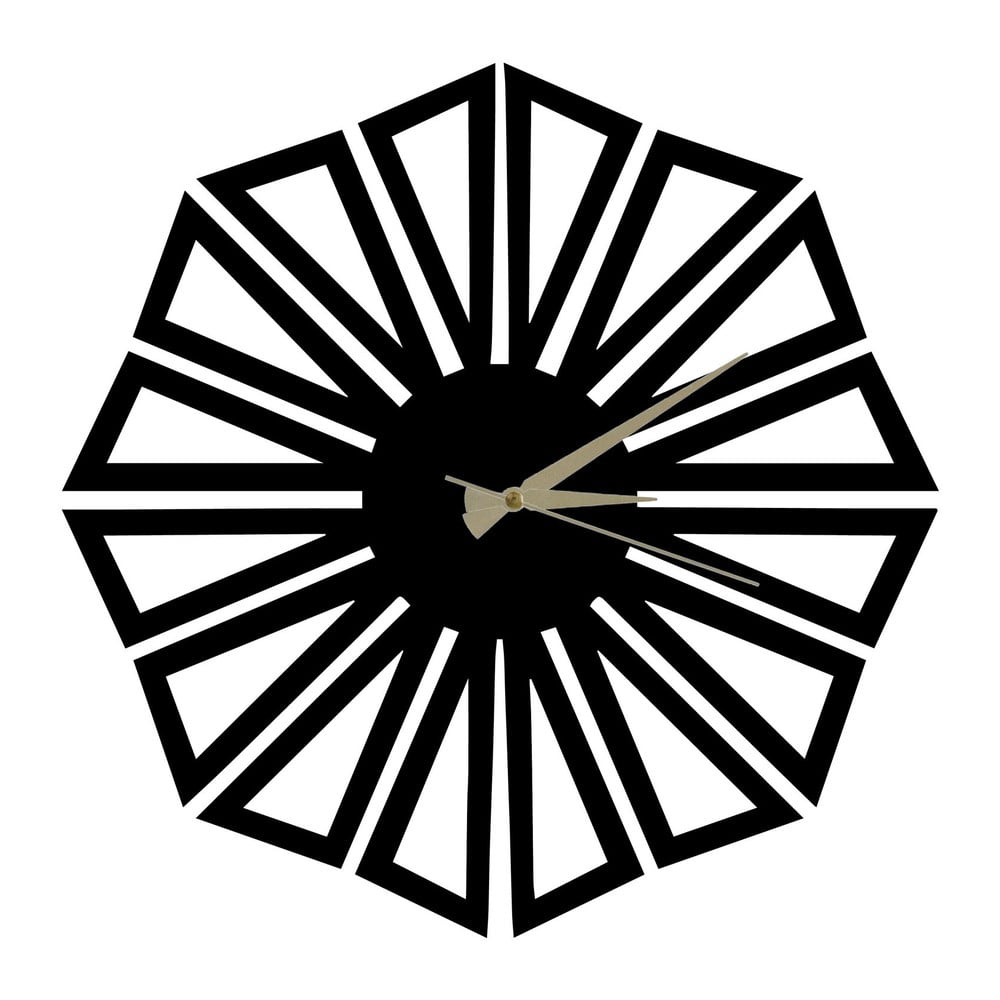 Kovové hodiny Dandelion ø 50 cm