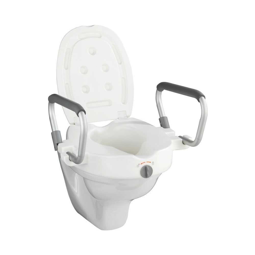 Zvýšené WC sedadlo s opierkami pre seniorov Wenko Secura 475 × 55 cm
