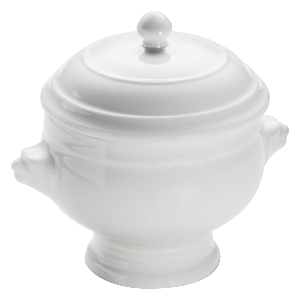 Biela porcelánová nádoba na polievku Maxwell  Williams 510 ml