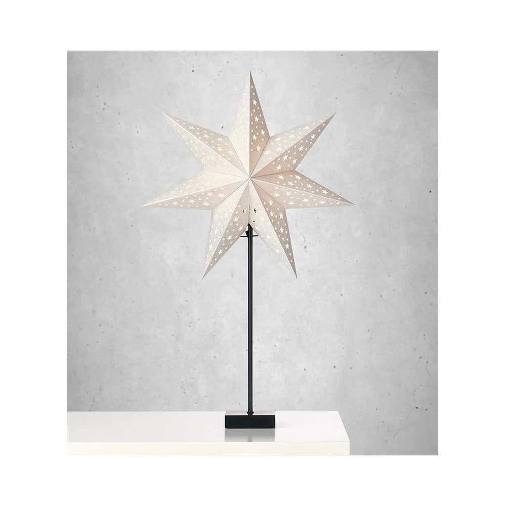 Svetelná dekorácia v tvare hviezdy Markslöjd Solvalla Shine výška 69 cm