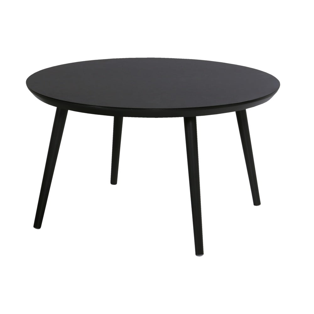 Čierny záhradný stôl Hartman Sophie ø 128 cm